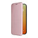 iPhone 15 Pro Max Carbon Fiber Texture Flip Leather Phone Case - Pink