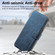 iPhone 15 Pro Max CaseNeo MagSafe RFID Anti-theft Retro Leather Phone Case - Blue