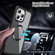 iPhone 15 Pro Max CD Texture MagSafe Phone Case - Blue
