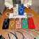 iPhone 15 Pro Max Charm Eye Electroplating Metal Holder Phone Case with Lanyard - Blue
