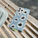 iPhone 15 Pro Max Creative Multi-hole Black Lace Denim PU Phone Case