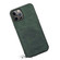 iPhone 15 Pro Max Denior PU Dual Card Slot Back Cover Phone Case - Green