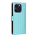 iPhone 15 Pro Max Diamond Lattice Leather Flip Phone Case - Mint Green