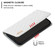 iPhone 15 Pro Max Diamond Lattice Magnetic Leather Flip Phone Case - White