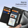 iPhone 15 Pro Max DUX DUCIS Lawa Series 2 in 1 Wallet Zipper Detachable MagSafe Phone Case with Lanyard - Black