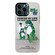 iPhone 15 Pro Max Electroplated Silver Series PC Protective Phone Case - Frog