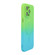 iPhone 15 Pro Max ENKAY Hat-Prince MagSafe Rainbow Gradient Silicone Phone Case with Lens Film - Green Blue