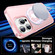 iPhone 15 Pro Max Frosted Skin Feel MagSafe Holder 360 Full Body Phone Case - Pink