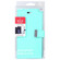 iPhone 15 Pro Max GOOSPERY RICH DIARY Crazy Horse Texture Leather Phone Case - Mint Green