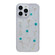 iPhone 15 Pro Max Gypsophila Flowers Pattern TPU Protective Phone Case - Green