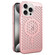 iPhone 15 Pro Max Hollow Cooling MagSafe Phone Case - Rose Gold