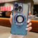 iPhone 15 Pro Max Invisible Holder Gradient Glitter Magsafe Phone Case - Sierra Blue