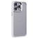 iPhone 15 Pro Max Invisible Lens Holder PC + TPU Frosted Phone Case - White