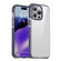 iPhone 15 Pro Max iPAKY MT Series Transparent PC+TPU Phone Case - Purple