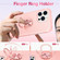 iPhone 15 Pro Max L2 Rotating Ring Holder Magnetic Phone Case - Rose Gold