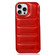 iPhone 15 Pro Max Laser Aurora Down Jacket All-inclusive Phone Case - Red