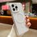 iPhone 15 Pro Max Lens Protection Frame MagSafe Phone Case - White