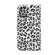 iPhone 15 Pro Max Leopard Pattern Horizontal Flip Leather Phone Case - White