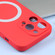 iPhone 15 Pro Max Liquid Silicone Magsafe Phone Case - Red