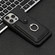 iPhone 15 Pro Max Litchi Texture Drawing Card Bag Ring Holder Phone Case - Black