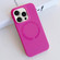 iPhone 15 Pro Max MagSafe Magnetic Liquid Silicone Phone Case - Rose Red