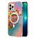 iPhone 15 Pro Max Marble Pattern Dual-side IMD Magsafe TPU Phone Case - Dream Butterfly