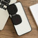 iPhone 15 Pro Max Metal Sunglasses Holder TPU + PC Phone Case - Black