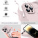iPhone 15 Pro Max Microfiber Liquid Silicone Shockproof Phone Case - Pink