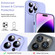 iPhone 15 Pro Max Microfiber Liquid Silicone Shockproof Phone Case - Purple