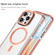 iPhone 15 Pro Max Mutural Cushion Series MagSafe Magnetic Phone Case - Orange