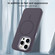 iPhone 15 Pro Max Mutural Karen Series Liquid Silicone Magsafe Phone Case - Navy Blue