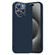 iPhone 15 Pro Max Nano Lens Cover Liquid Silicone Phone Case - Titanium Blue