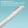 iPhone 15 Pro Max PC Corrugated MagSafe Phone Case - White