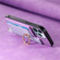 iPhone 15 Pro max Retro Magsafe Cross Leather Ring Holder Card Bag Phone Case - Purple