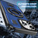 iPhone 15 Pro Max Ring Holder Carbon Fiber PC Hybrid TPU Phone Case - Blue