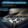 iPhone 15 Pro Max Ring Holder Carbon Fiber PC Hybrid TPU Phone Case - Grey