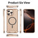 iPhone 15 Pro Max R-JUST RJ63 Frameless Aroma Mecha MagSafe Phone Case - Black