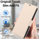 iPhone 15 Pro Max Side Buckle RFID Anti-theft Leather Phone Case - Apricot