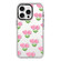 iPhone 15 Pro Max Simple Illustration Pattern Full Coverage Phone Case - Smile Flower A