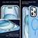 iPhone 15 Pro Max Skin Feel Airbag Shockproof MagSafe Phone Case - Blue