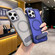 iPhone 15 Pro Max Skin Feel Frameless MagSafe PC Phone Case with Fold Holder - Grey