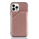 iPhone 15 Pro Max Skin Feel PU + TPU + PC Back Cover Shockproof Case - Rose Gold