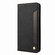 iPhone 15 Pro Max Skin Feel Splicing Leather Phone Case - Black