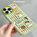 iPhone 15 Pro Max Skin Feeling Jelly TPU Hybrid PC Phone Case - Dog White