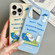 iPhone 15 Pro Max Skin Feeling Jelly TPU Hybrid PC Phone Case - Puppy Light Green