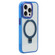 iPhone 15 Pro Max Starlink Stand Clear Magsafe Phone Case - Blue