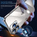 iPhone 15 Pro Max SULADA JINGJIA Series Lens Protector PC Phone Case - Titanium Blue