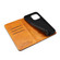 iPhone 15 Pro Max Suteni Calf Texture Horizontal Flip Leather Phone Case - Black