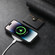 iPhone 15 Pro Max Suteni M1 Oil Wax MagSafe Detachable Horizontal Card Bag Phone Case - Black