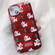 iPhone 15 Pro Max West Highlands Puppy Colorful PC Hybrid TPU Phone Case with Lanyard - Red